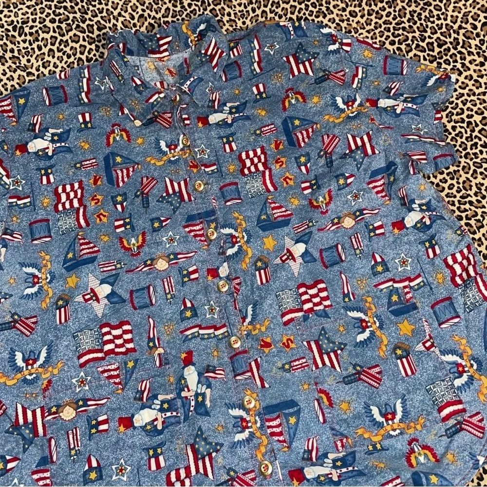 Vintage Top 6x Patriotic Uncle Sam Handmade USA Memorial Day American Flag Drums - Picture 4 of 6